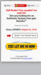 Mobile Screenshot of masteryovermoney.com